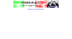 Desktop Screenshot of federmot.it